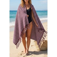 Daylife Çok Amaçlı Peştemal Peşkir 120X150 cm | Plaj Havlusu, Şal, Pareo, Pike, Koltuk Örtüsü | %100 Pamuk