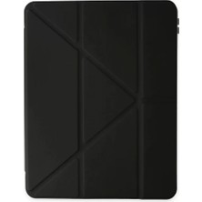 Pileli Store Newface Samsung Galaxy P610 Tab S6 Lite 10.4 Kılıf Kalemlikli Mars Tablet Kılıfı - Siyah