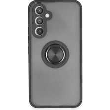 Bilfold  Galaxy A34 5g Kılıf Montreal Yüzüklü  Kapak - Siyah