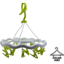 PremiumPort Renkli Çoklu Eşarp ve Çorap Sarma Plastik Askı Seti