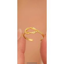 Wind Silver Düğüm Yüzük 925 Ayar