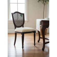 Kleinhaus Furniture Retro Ahşap Sandalye, Klasik Konforlu Tasarım (Değiştirilebilir Renk ve Kumaş)