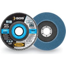 Sgs Flap Disk 115MM 60KUM (Zirconium)