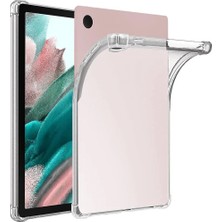 Pileli Store Newface Samsung Galaxy Tab A9 Plus Kılıf Anti Shock Tablet Silikon - Şeffaf