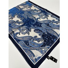 Qashka Saten Ipek Şal Etro Desen LBT0116