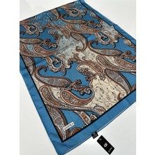 Qashka Saten Ipek Şal Etro Desen LBT0114