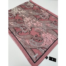 Qashka Saten Ipek Şal Etro Desen LBT0105