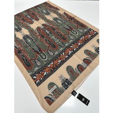 Qashka Soft Pamuklu Şal Etro Desen LBD0613