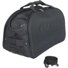 Escape Esc-26 Ekose Kumaş Orta Boy Hostes Seyahat Çantası