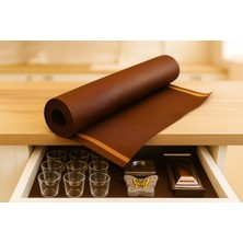 PremiumPort Kahverengi 9mt Yapışkanlı Çekmece ve Dolap Düzenleyici Set