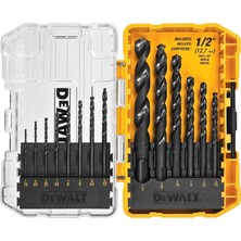 Dewalt Matkap Ucu Seti, Siyah ve Altın, 14 Parça (DWA1184)