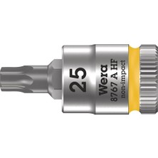 PowerA Wera 05003365001 8767 A Hf Torx Zyklop Uç, Tutma Fonksiyonlu 1/4 Inç Tahrikli, Sarı, Tx 25 x 28 mm