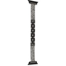 Esranın Dünyası  Watch 38MM Live Taşlı Kordon (Saat Değildir) - Siyah