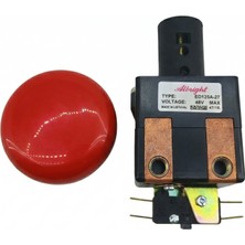 LINDE Parts No: 7915491607 - ACİL BUTON (EMERGENCY STOP SWITCH HIGT CAPACITY)