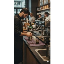 Siliconly Bar Mat 60X30 – %100 Silikon Kaymaz Tezgah Koruyucu Mocha– Mutfak / Kafe / Bar