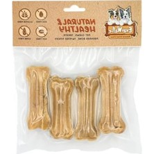 Calperia 4 Adet 7cm Doğal Pres Kemiği ile Küçük Irk Köpekler Için