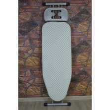 PremiumPort Yumuşak ve Dayanıklı Noktalı Ütü Masa Örtüsü, Şık ve Pratik Kullanım