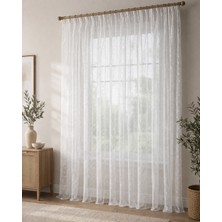 Zümrüt Home Keten Şantuk Tül Perd