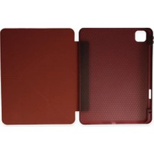 Pileli Store Newface Xiaomi Redmi Pad Se Kılıf Kalemlikli Mars Tablet Kılıfı - Mürdüm