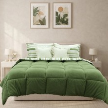 Luna Bueno Sherpa Comforter Çift Kişilik Uyku Seti