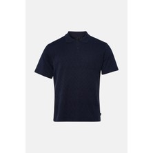 Jack & Jones Jack&jones 12293000 Yakali Erkek Tshirt - Lacivert