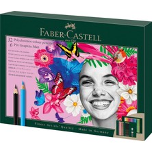 Graf Von Faber-Castell Faber-Castell Polychromos & Pitt Grafit Mat 40'lı