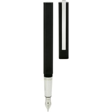 Monteverde Cube Serisi MV32323 Dk M Matt Black Dolma Kalem