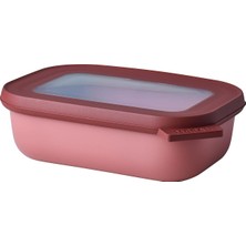 Mepal - Multi Bowl Cirqula Rectangular - Kapaklı Saklama Kabı - Buzdolabı Için Hava Geçirmez Saklama