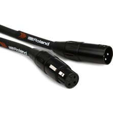 Roland Mikrofon Kablosu Heavy Duty Xlr 10 Feet / 3 Metre Black Series
