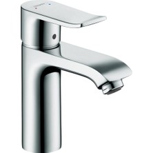 Hansgrohe Metris Modern Zamansız Kolay Temizleme 1-Kulp 1 7" Uzunluğunda Krom Banyo Lavabo Bataryası