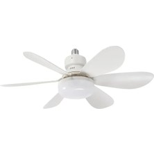 Cata Lodos Fan 62W Kumandalı Işıklı Vantilatör CT-1154 5 Parça Beyaz Renk Endüstriyel Kullanıma Uygun