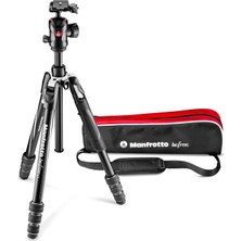 Manfrotto MKBFRTA4GT-BH Befree Advanced Travel Tripod, Top Başlı Büküm Kilit, Canon, Nikon, Sony, Ds