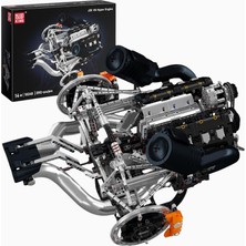 Mould King 10248 V8 Motor Modeli 3192 Parça Lüks Yapı Seti