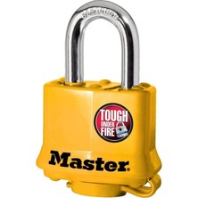 Master Lock 315KA Kapalı Açık Asma Kilit, Anahtarlı, 1 Paket