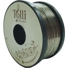 Telli Çalgı Yapım Paslanmaz Çelik Makara Bağlama Teli 200 Gr. 0,25