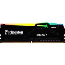 Kingston 16GB DDR5 5600MT/S CL36 DIMM Masaüstü RAM - RGB Aydınlatmalı Çok Renkli Tasarım KF556C36BBEA/16TR