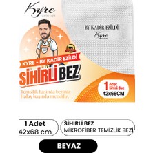 Kyre 1 Adet Sihirli Bez | Mikrofiber Kumaş | Üstün Parlaklık & Temizlik
