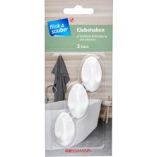 PremiumPort Pratik Oval Askı Seti, Beyaz, 3'lü Paket, Dayanıklı ve Şık Tasarım