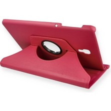 Esranın Dünyası Galaxy T590 Tab A 10.5 Kılıf 360 Tablet Deri Kılıf - Pembe