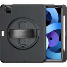 Pileli Store Newface iPad Pro 11 (2018) Kılıf Hand Strap Tablet Kılıfı - Siyah
