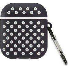 Akinco Airpods 3 (3.nesil) Spor Delikli Kılıf - Siyah-Beyaz