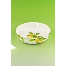 Bursa Porselen Dekor Orange Orta Boy Porselen Salata Kasesi