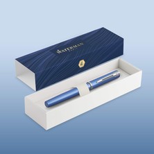 Waterman Allure Dolgu | Mavi Boyama | Dolma Kalem Ince Nokta | Hediye Kutusu, 1 Adet (1 Paket)