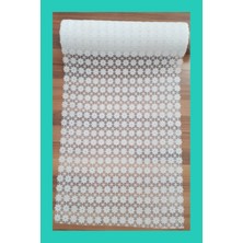 PremiumPort Dantel Pvc Raf ve Çekmece Runner Örtüsü, 50 cm x 3 M, Şık ve Kullanışlı