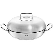 Fissler Orijinal Profi Collection/paslanmaz Çelik Servis Tavası (Ø 28 Cm, 3,0l) Yuvarlak Kızartma Ta