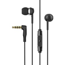 Sennheiser Cx 80S Kulak Içi Kulaklık, Tek Düğmeli Uzaktan Kumanda, Siyah