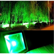 Gül Avize Gecem 30W Yeşil IP66 Projektör