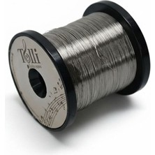 Telli Çalgı Yapım Paslanmaz Çelik Makara Bağlama Teli 500 gr 0,32