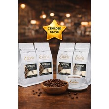 Espresso Arabica Kahve 4X250G ( Çekirdek Kahve ) 1000G