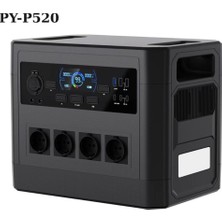 PY-P520 2000W - 630000MAH - 2016WH - Kapasite Lifepo4 Taşınabilir Güç Istasyonu, Güç Kaynağı